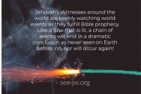 What are Jehovah’s Witnesses Eagerly Watching For In World Events?