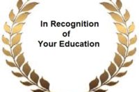 The Rewards of an Education