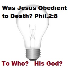 Jesus Obedient To The Death